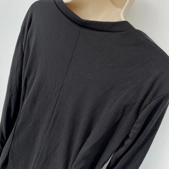 Roma Confidential Women's NEW Bodysuit w/ Snap Closure *FLAW* Size 3XL/4XL Black - Picture 6 of 9